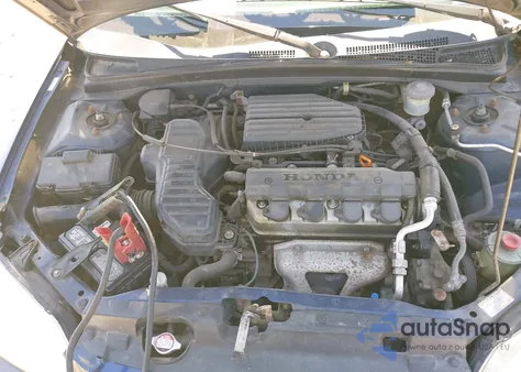 2003 Honda Civic Lx из США, поврежденный, VIN 1HGES16523L001406